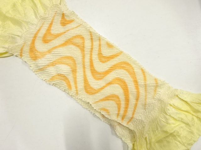 正絹　絞り　帯揚げ